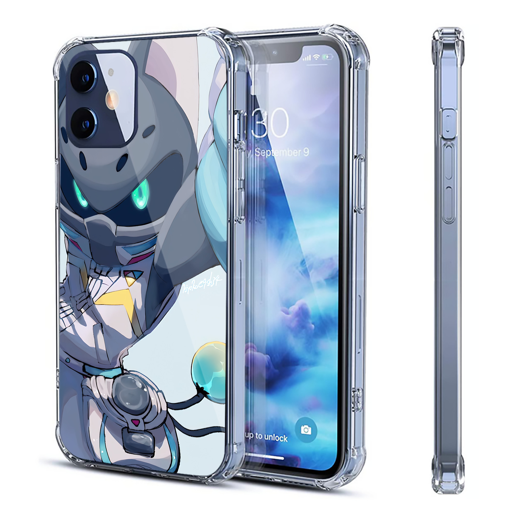 （画像用） 妖怪ウォッチ Yo-kai Watch 【iPhone 12シリーズ対応】透明スマホケース（クリアソフトケース）